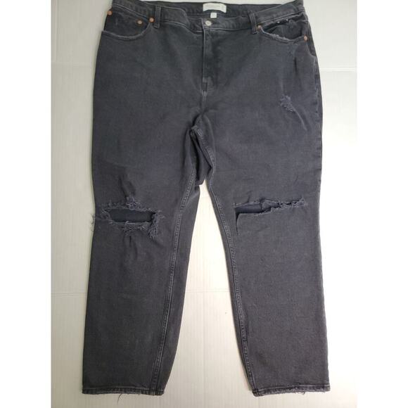 Abercrombie & Fitch Jeans Womens Plus 20S Curve Love 90s Straight High Rise - Picture 2 of 13